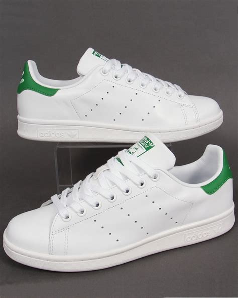 adidas green and white sneakers